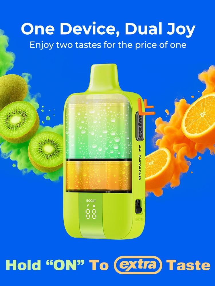 One Device, Dual Joy - Enjoy two tastes for the price of one